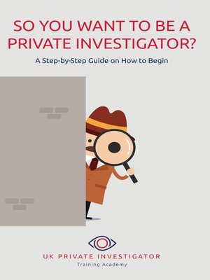 cover image of So You Want to Be a Private Investigator